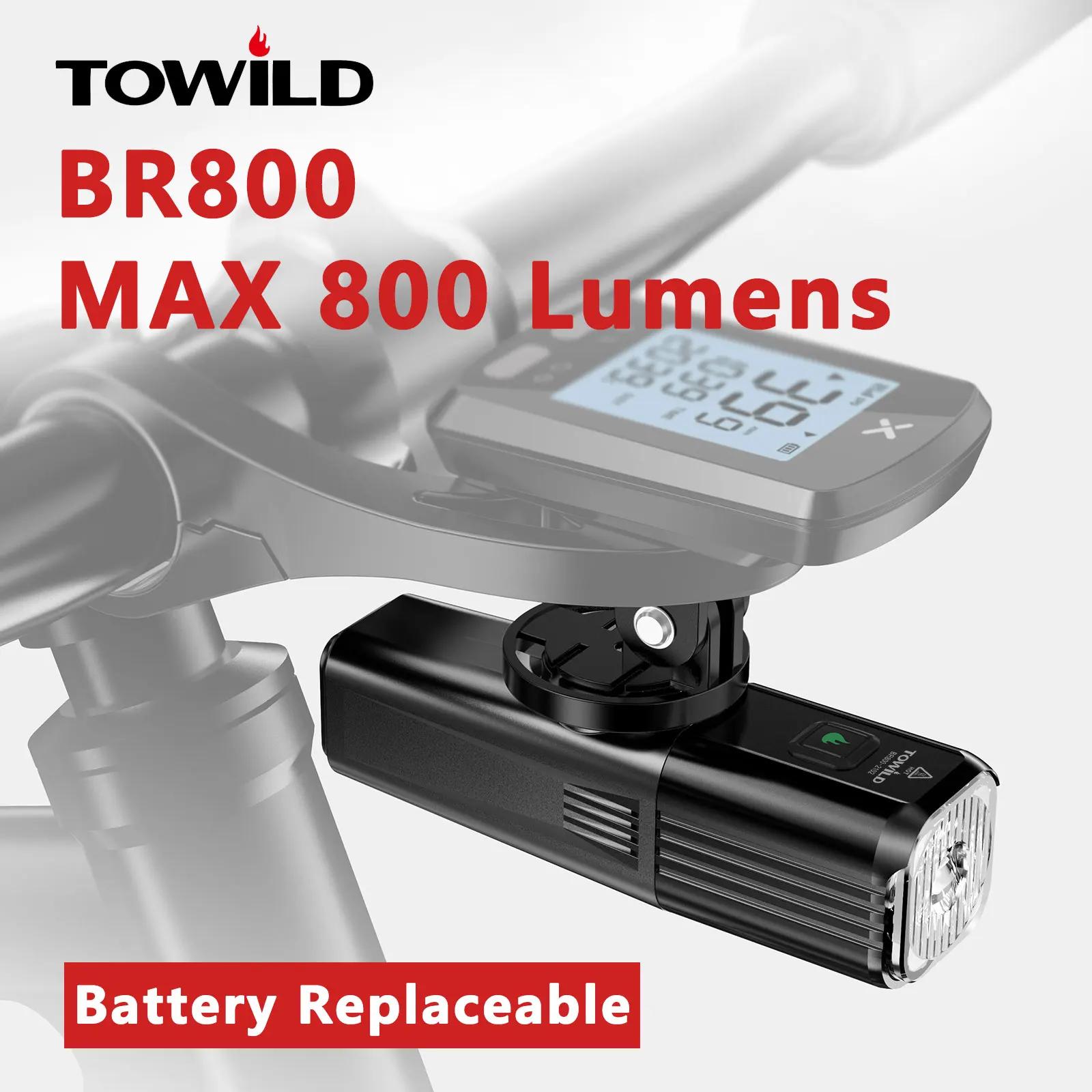 TOWILD-USB  LED MTB  Ʈ BR800, ˷̴ ÷öƮ  Ʈ